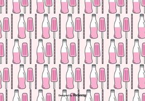 Soda Pop Popscicle Pattern Vector