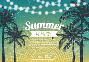 Summer Party Background vector