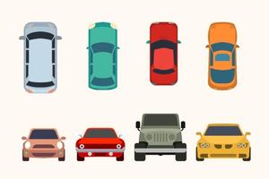 Flat Car Vector Collection