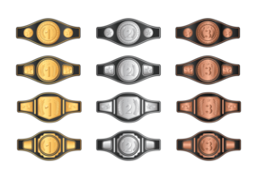 Champion Belt Vector