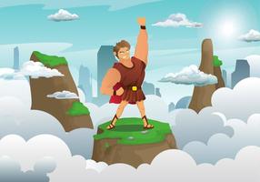 Hercules Character Illustration Vector