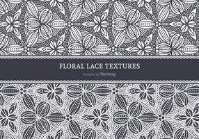 Floral Lace Vector Textures