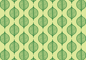 Green Seamless Leaf Background vector