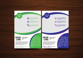 Vector Brochure Flyer design Layout template in A4 size