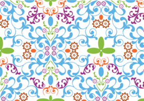 Seamless Floral Pattern Vector