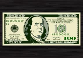 100 Dollar Bill Vector