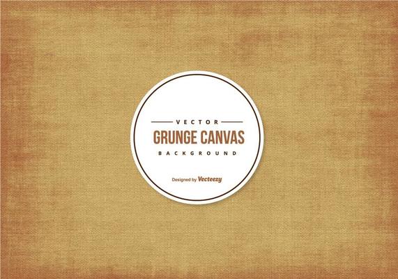 Grunge Canvas Texture Background