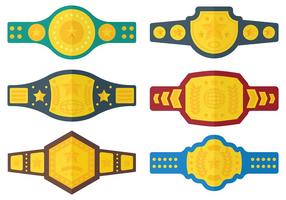 Free Championship Belt Icons Vector
