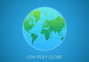 Free Low Poly Background Globe Vector