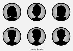 Headshot Vector Icons