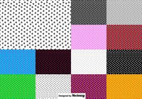 Vector Set Of Heart Seamless Pattern