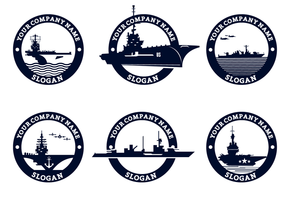 Navy Logo Vector Art