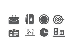 Business icons vector