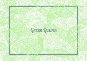 Seamless Pattern Background Of Green Leaves vector