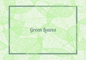 Seamless Pattern Background Of Green Leaves vector