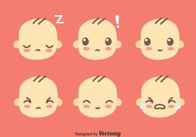 Newborn Little Baby Smiling Small Arms Stock Vector (Royalty Free)  282984119