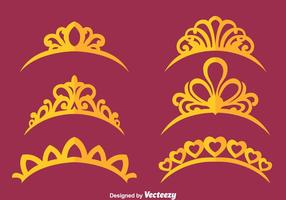 Los vectores de la princesa de la corona