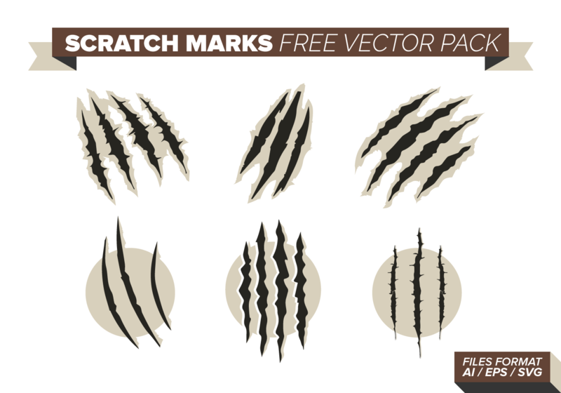 Scratch Marks Vector Pack Download Free Vectors Clipart Graphics Vector Art