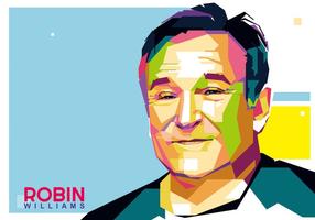 Robin Williams Vector WPAP