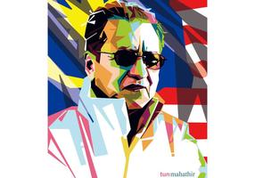 Tun mahathir wpap vector