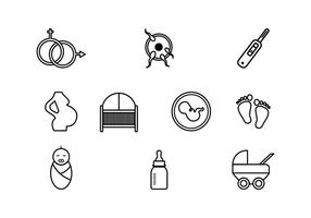 Free Maternity Icon Vector