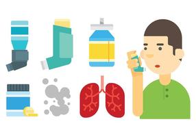 Free Asthma Icons Vector