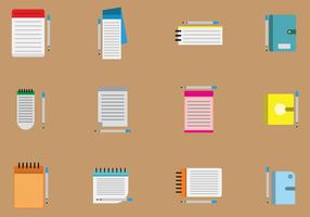 Free Block Notes Vector