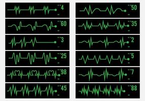 Electrical Activity Human Pulse Icon