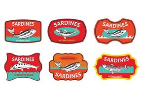 Set of Sardines label