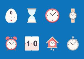 Timer Flat Icon vector