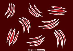 Scratch Marks Collection Vectors