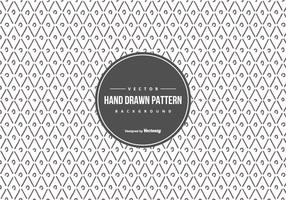 Cute Geometric Hand Drawn Style Pattern Background vector