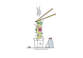 Free Ramen Vector