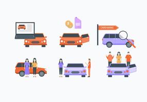 Carpool Element Collection vector