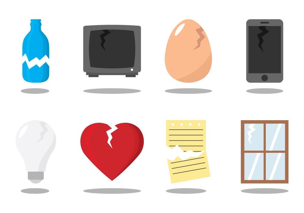 Broken Mirror Vector Art, Icons, and Graphics for Free Download