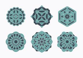 Islamic Ornaments Set vector