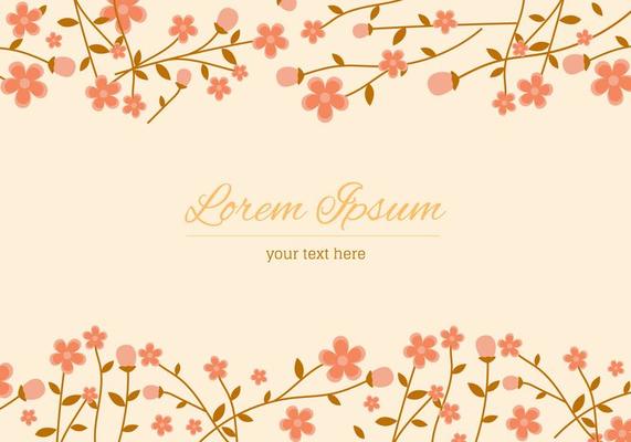 Peach Blossom Background