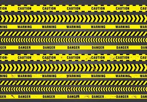 Seamless Danger Tape vector