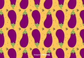 Eggplant Vector Pattern