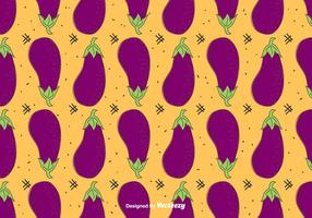 Eggplant Vector Pattern