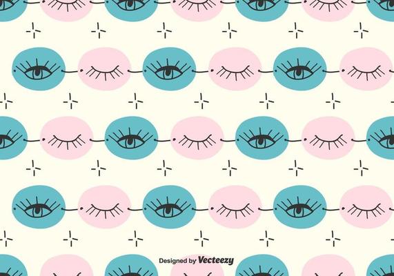 Doodle Eye Pattern