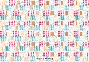 Hand Drawn Square Pattern vector