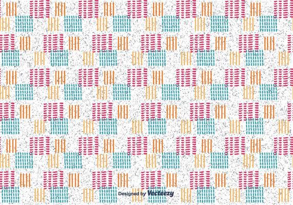 Hand Drawn Square Pattern
