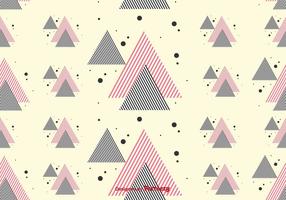 Stripe Triangles Pattern vector