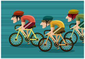 Free Bicycle Race Vector