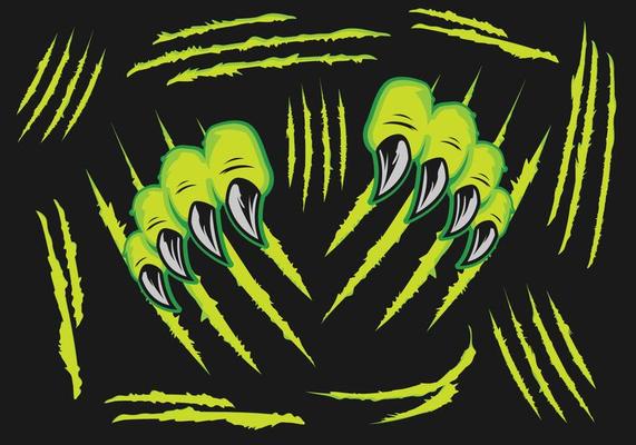 Monsters Claw Scratches
