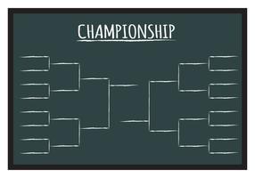 The 2022 football championship bracket tables templates 12965332 Vector Art  at Vecteezy