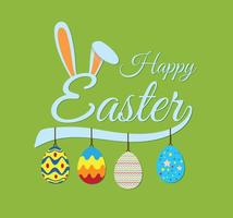 Easter Bunny Ears Background Vector