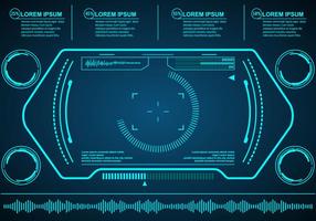 Technological HUD Vector Eelements