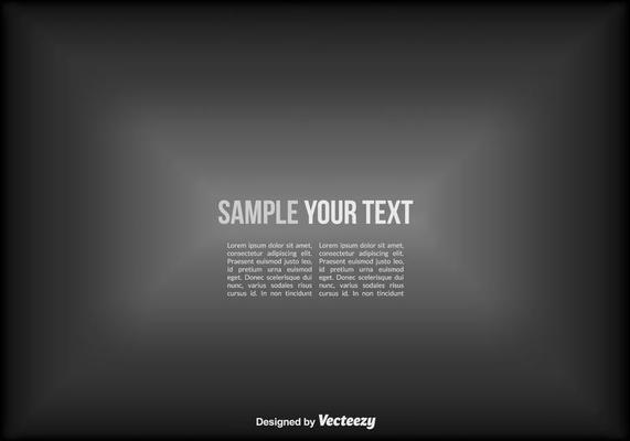 Vector Grey Gradient Background